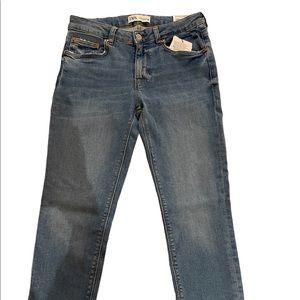 Zara The Skinny in Aqua Blue 6